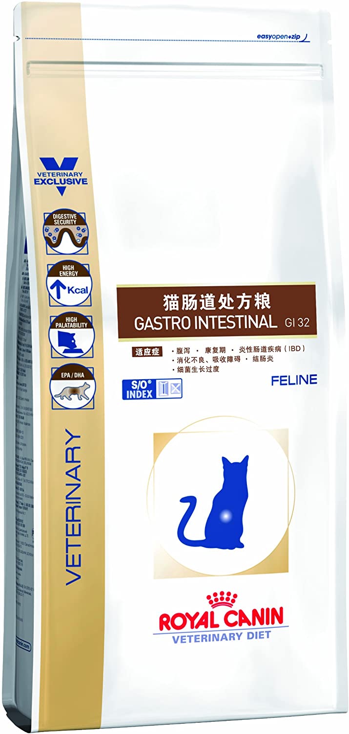  ROYAL CANIN Alimento para Gatos Gastro Intestinal GI32-4 kg 