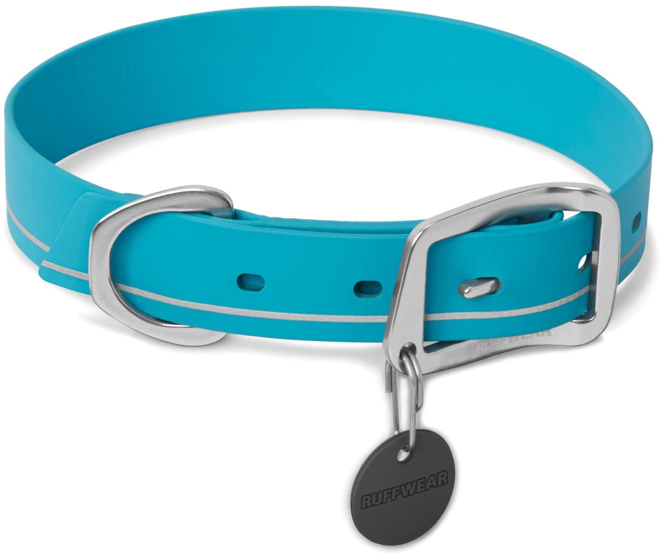  RUFFWEAR - Headwater Collar, Color Blue Spring, Talla XL / 58-66 cm 