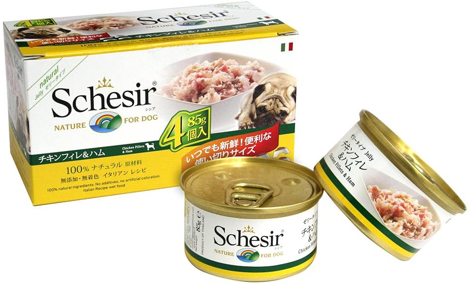  Schesir agr. as delic Dog 4 x 85 gr.85 Fil.po/Pros 