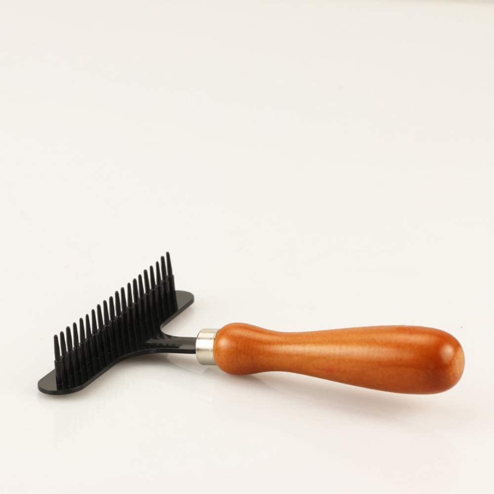  Sooiy Cepillo para Perros Cepillo para Gatos, Cepillo de Aseo Profesional Peine para Perros para Perros Gatos con Pelo Corto de Pelo Largo, elimine eficazmente la Capa Inferior y la Madera Mate 