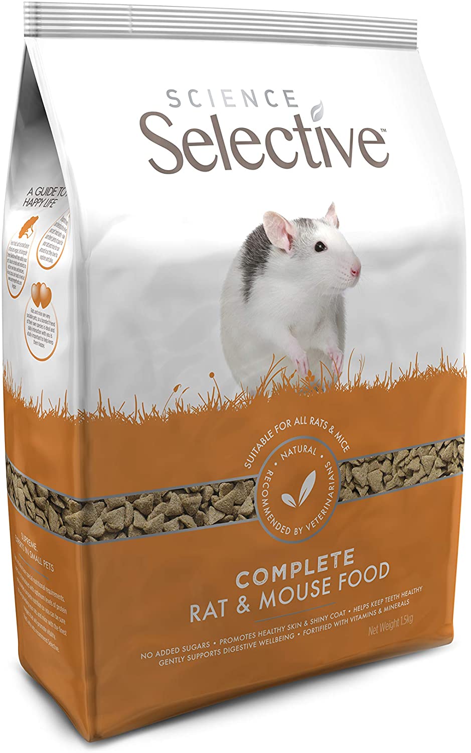  Supreme Petfoods Science Selective - Alimento para Ratas (1,5 kg) 