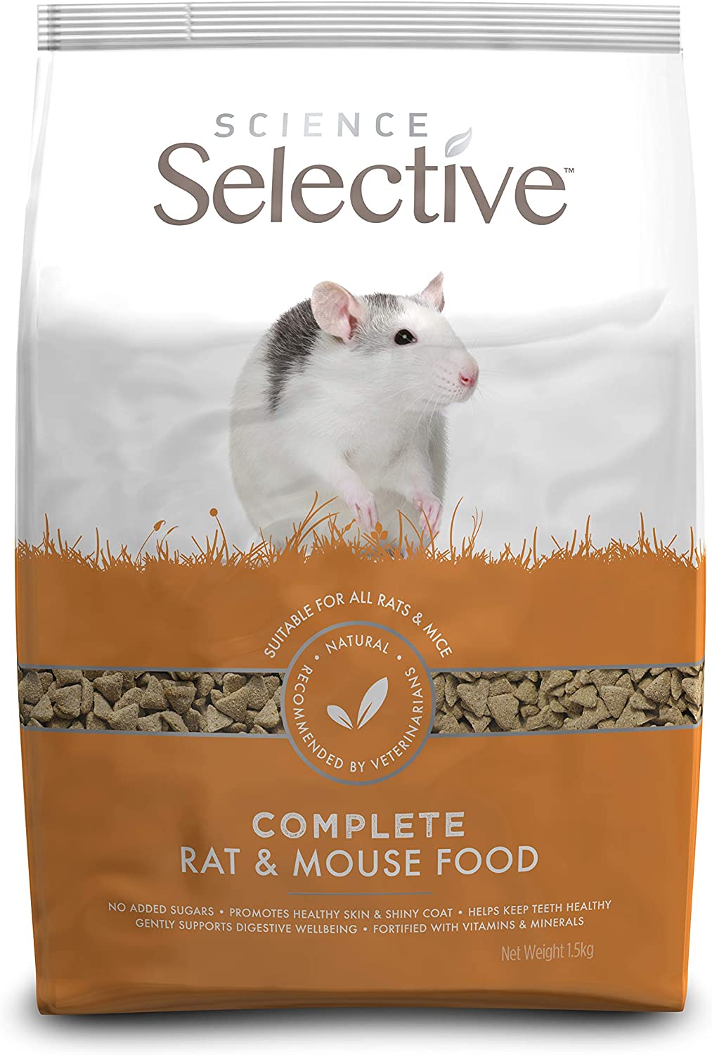  Supreme Petfoods Science Selective - Alimento para Ratas (1,5 kg) 