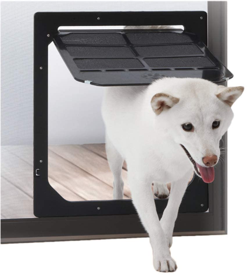  Takara - Puerta para Perro (Solo para Puertas de Pantalla), tamaño Mediano/Grande, Productos de importación paralela 