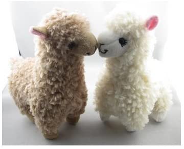  Tb_koop Cerca de 23 cm lindo animal animal alpaca pony hierba barro caballo caballo peluche de juguete muñeca 