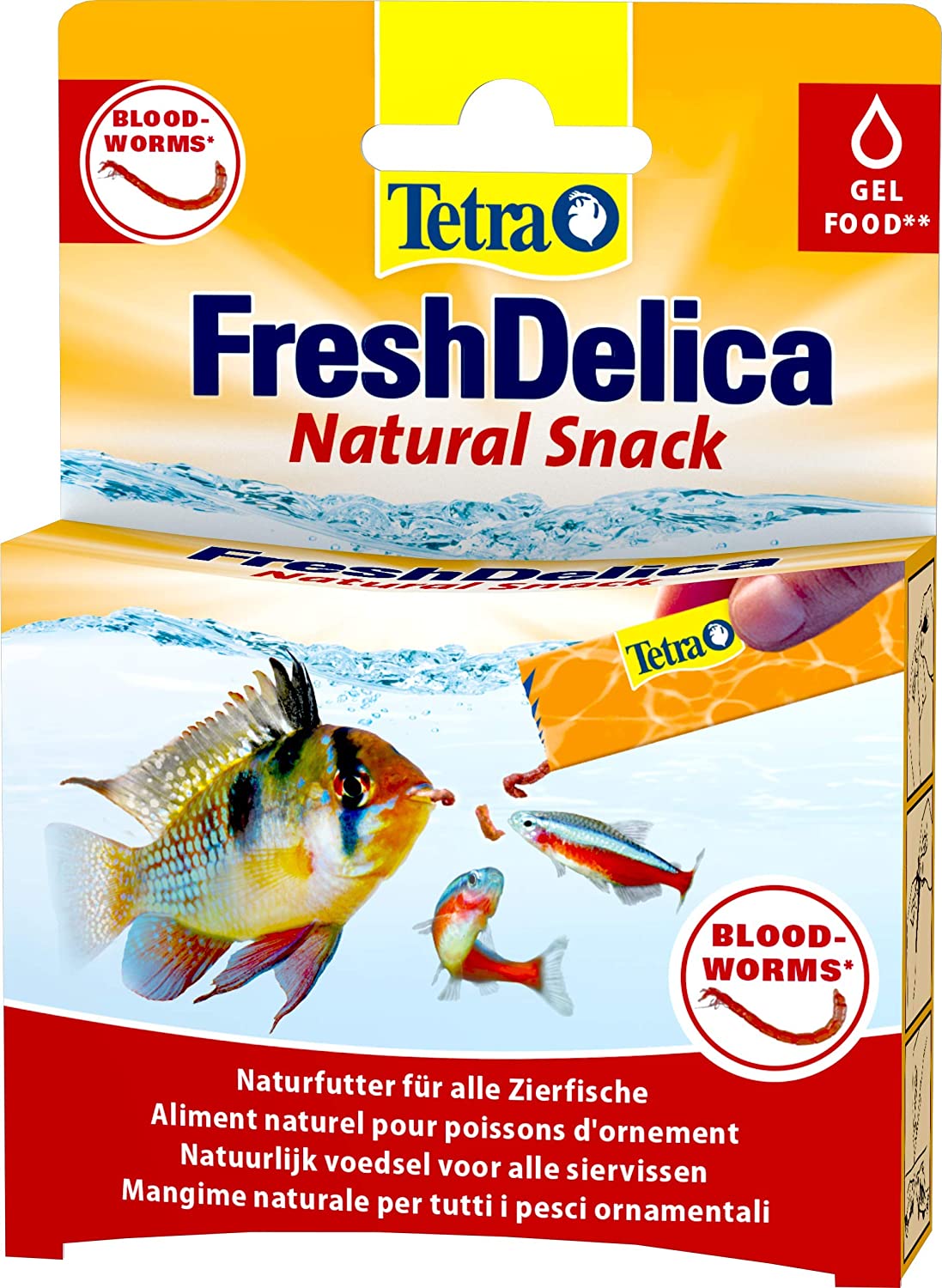  Tetra FreshDelica Larvas de mosquito rojas 48 g 