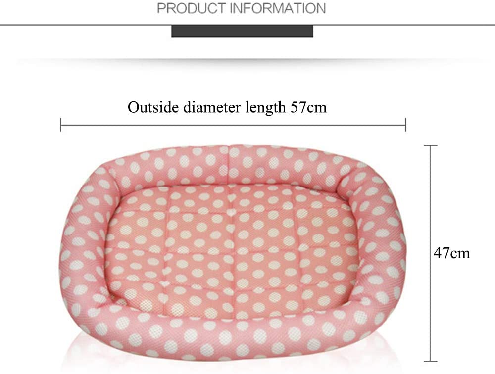  Tlang Pet Bed Pet Sofá Cama reclinable a Prueba de Humedad Antideslizante sándwich Malla Transpirable Mat Resistente al Desgaste mordida Mascota Nido pequeño Perro caseta 