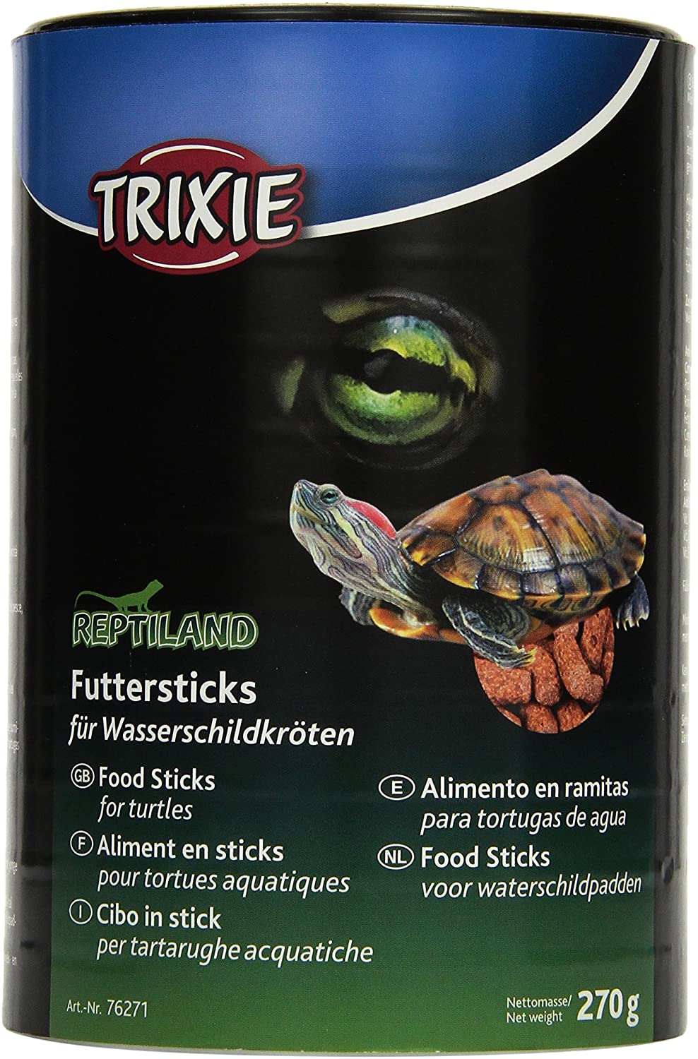  Trixie 76271, Comida Flotante para Tortugas Agua, 270 g 