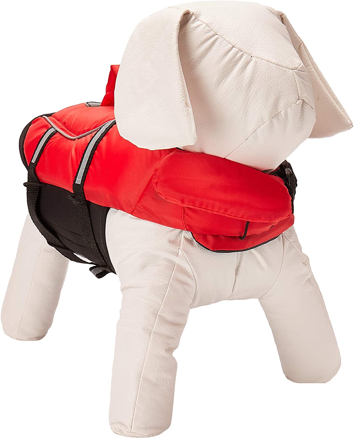  Trixie Chaleco Salvavidas para Perros, M, 44 cm, Rojo/Ng 