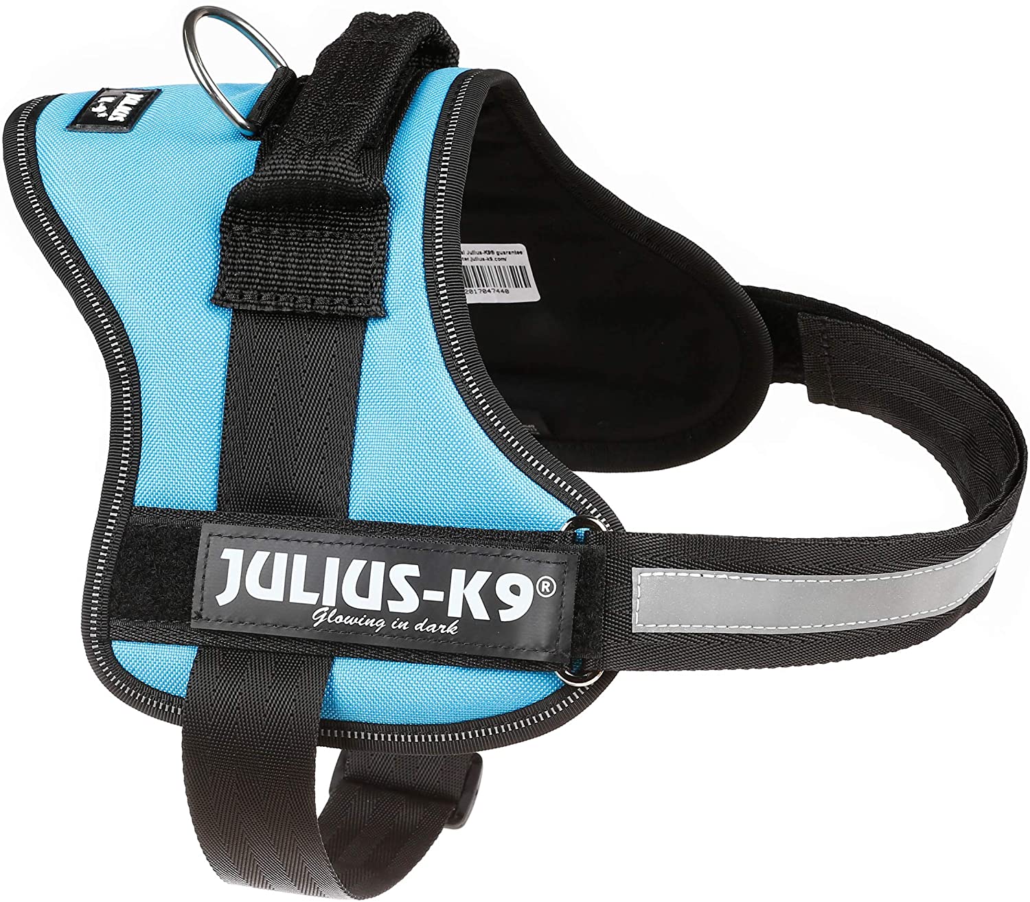  Trixie Perro Powerharness Julius-k9 Aguamarina 0/M-L: 58 – 76 cm – Peso: 14,0 – cm 