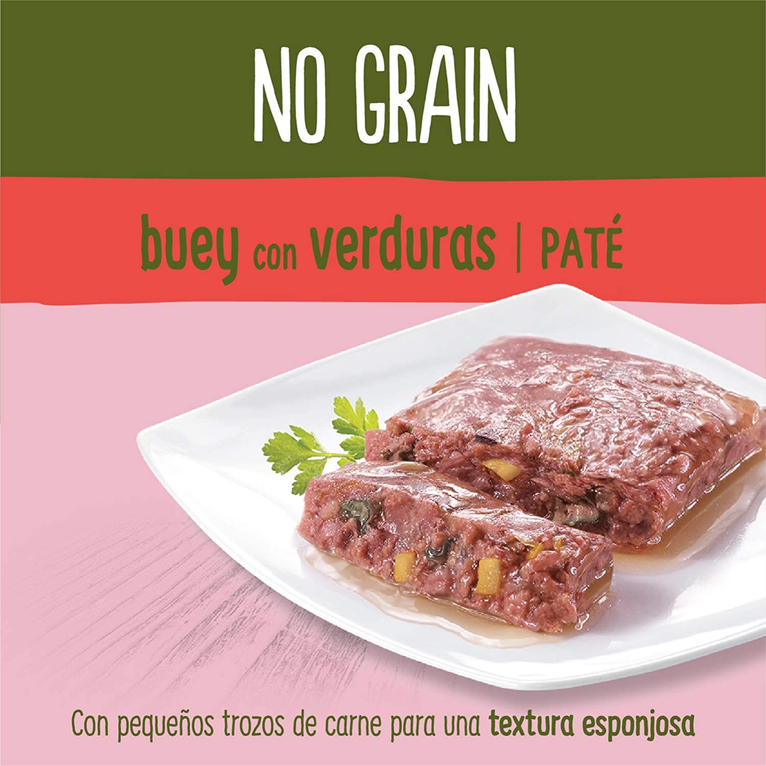  True Instinct No Grain Paté de Buey con Verduras para Gatos 70 gr - Pack de 8 