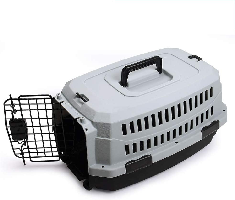  TX Travel Transport Box Skudo 2 Iata Traveller, Air Box para Mascotas con Techo Solar, Bolsa De Transporte para Perros Y Gatos,XL:81 * 58 * 46CM 