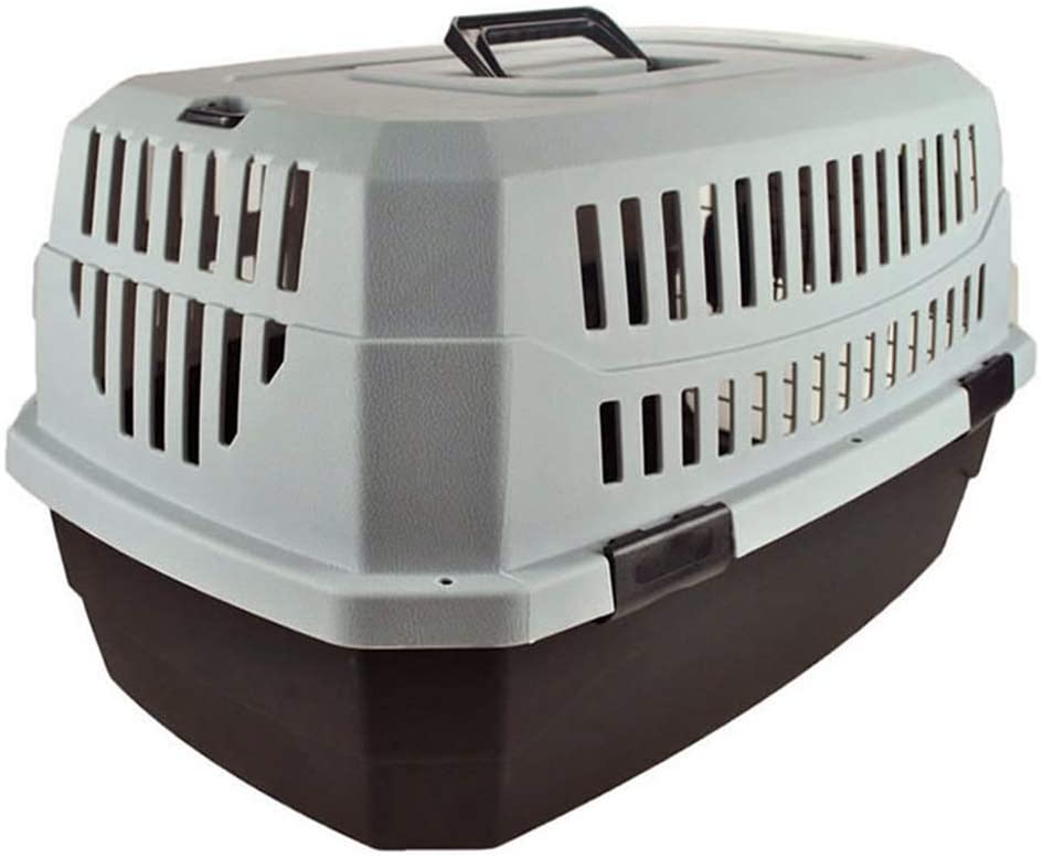  TX Travel Transport Box Skudo 2 Iata Traveller, Air Box para Mascotas con Techo Solar, Bolsa De Transporte para Perros Y Gatos,XL:81 * 58 * 46CM 