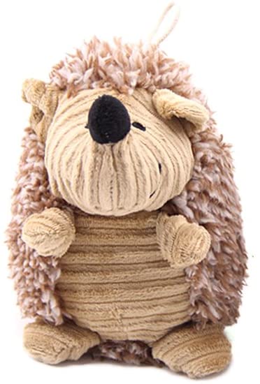  UKCOCO Juguete para Perro de Peluche Squeaky Erizo Juguetes Cachorro Perro Juguete 