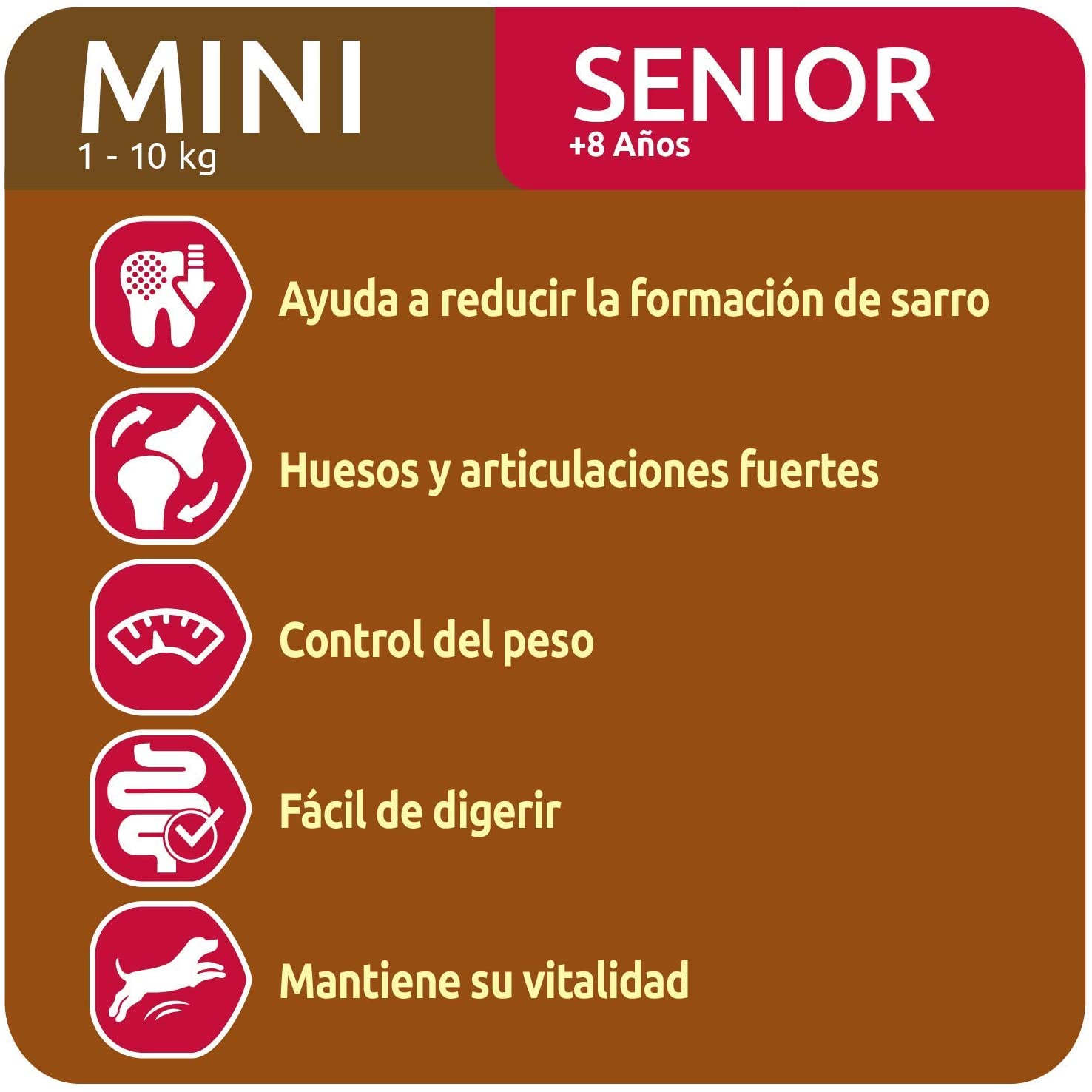  Ultima Pienso para Perros Mini Senior - 1.5 kg 