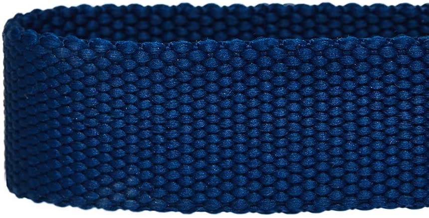  Umi. Essential Classic - Collar para perros L, cuello 45-66 cm, collares ajustables para perros (azul marino) 