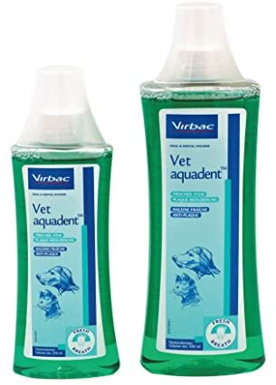  Vet aquadent Soin dentaire pour Chiens Et Chats 500 ml + Gobelet doseur 