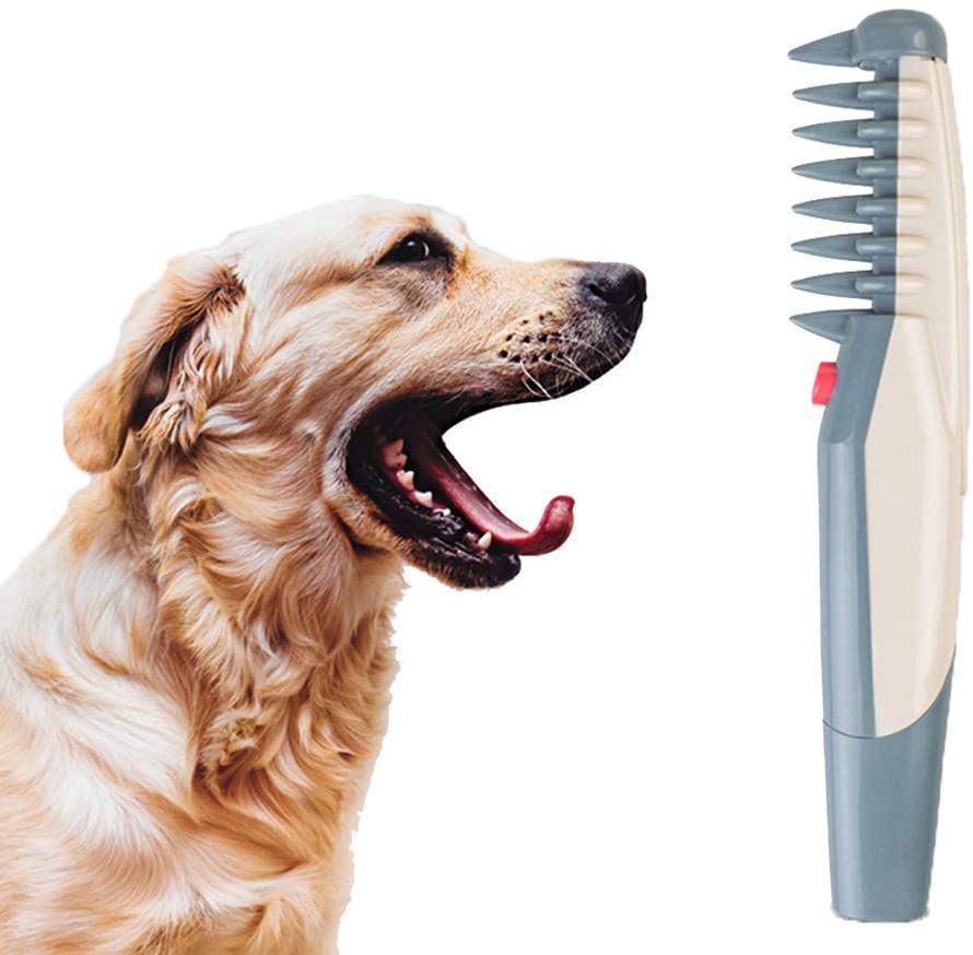  VISTANIA Pet Tijeras De Afeitar Eléctrica, Perro Suministros Cepillos De Pelo De Perro, Peines De Belleza 