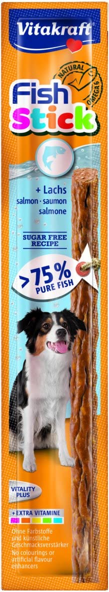  VITAKRAFT Vita Fuerza Perros Snack Pescado Stick 