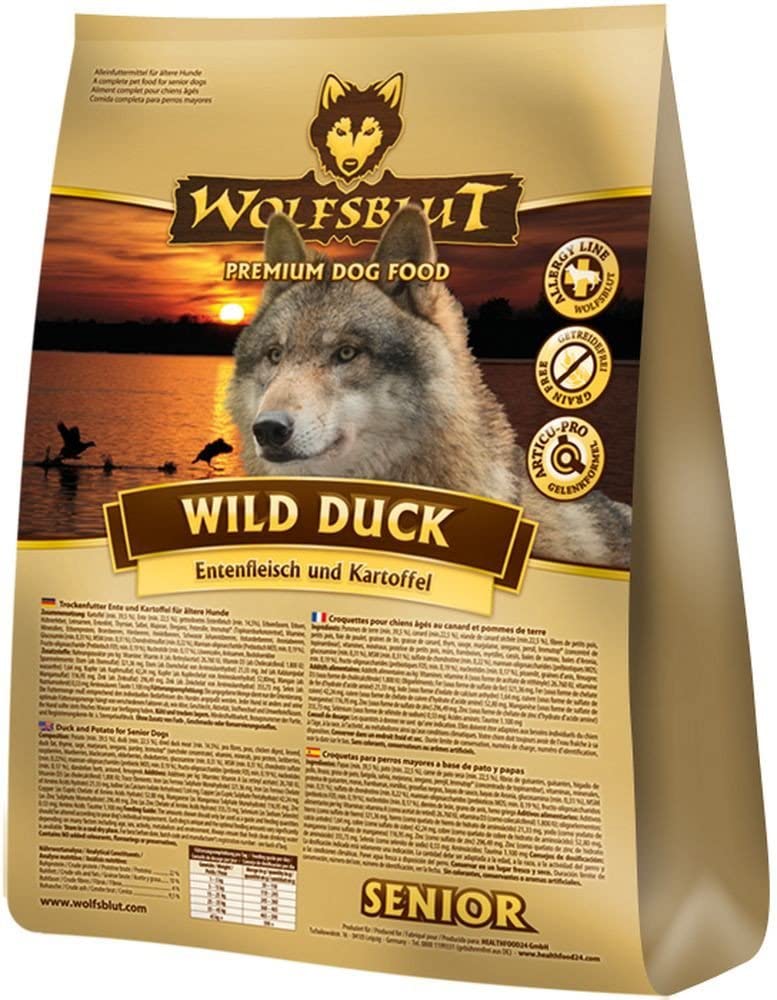  Wolfsblut - Pienso para perros Wild Duck Senior 