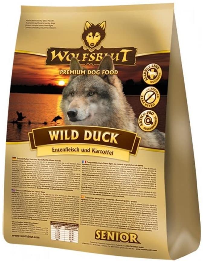  Wolfsblut - Pienso para perros Wild Duck Senior 