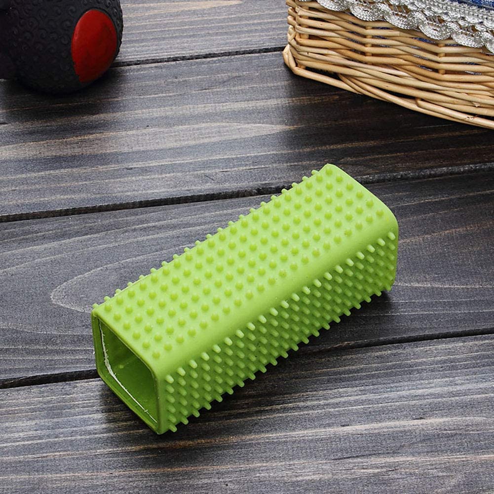  YaptheS Perro Hair Remover los Mascotas 1pc Hueco de Goma y el Pelo del Gato Dispositivo Verde 