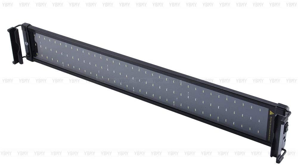  Zerone Acuario de lámpara LED, Acuario Luz 180 180 cm Iluminación subacuática con pinzas extensibles de la UE conector 