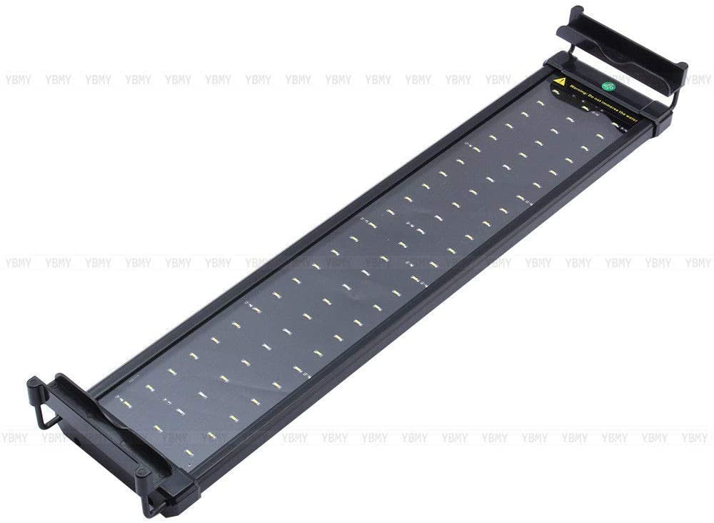  Zerone Acuario de lámpara LED, Acuario Luz 180 180 cm Iluminación subacuática con pinzas extensibles de la UE conector 