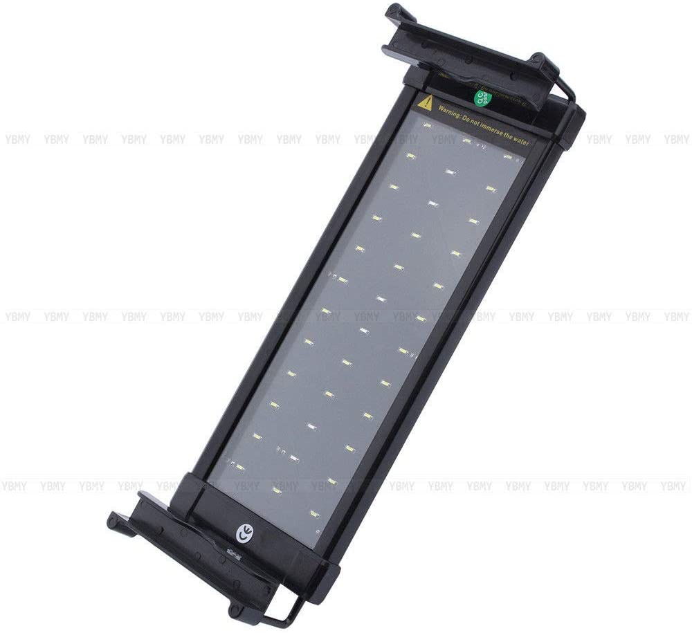  Zerone Acuario de lámpara LED, Acuario Luz 180 180 cm Iluminación subacuática con pinzas extensibles de la UE conector 