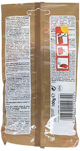 8 in 1 8 in1 Minis – Dulces recompensa para Perro – Sabor Pollo y Zanahoria – 100 G