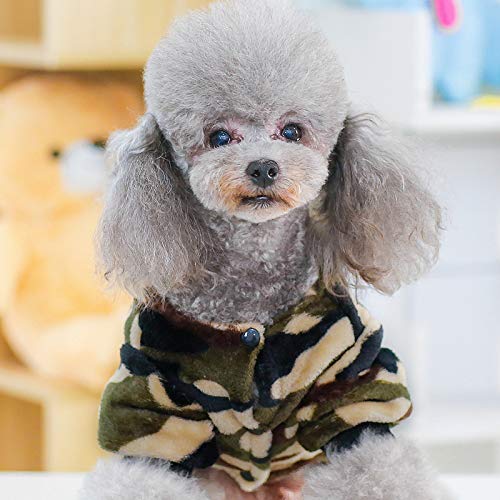 Abrigos De Camuflaje para Perros Abrigos para Perros Camisetas Sin Mangas Ropa De Camuflaje De Cuatro Patas Ropa De Abrigo De Invierno para Perros XL