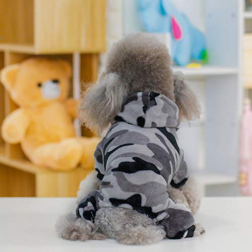 Abrigos De Camuflaje para Perros Abrigos para Perros Camisetas Sin Mangas Ropa De Camuflaje De Cuatro Patas Ropa De Abrigo De Invierno para Perros XL