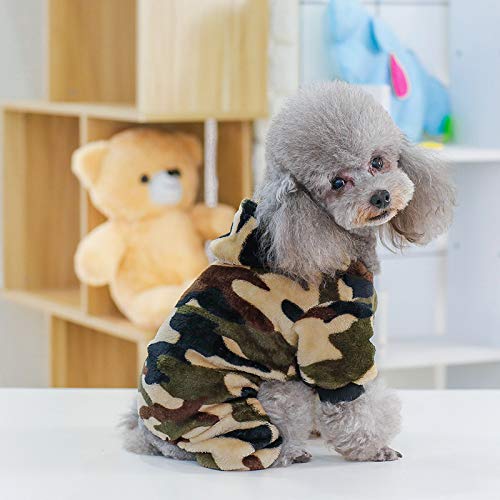 Abrigos De Camuflaje para Perros Abrigos para Perros Camisetas Sin Mangas Ropa De Camuflaje De Cuatro Patas Ropa De Abrigo De Invierno para Perros XL