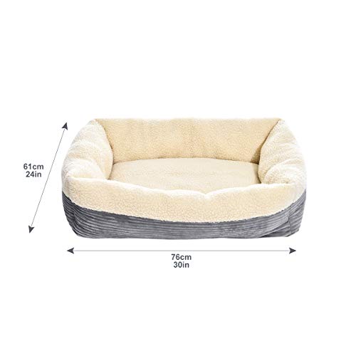 AmazonBasics - Cama cálida para mascotas, 76 cm