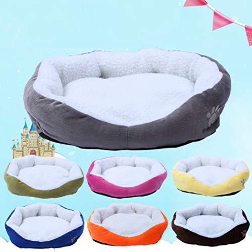 AMURAO Invierno cálido Perro sofá Cama Cubierta Lavable Gato Mascota casa Mat Cachorro Manta Antideslizante Mascota sofá Almohada Suministros