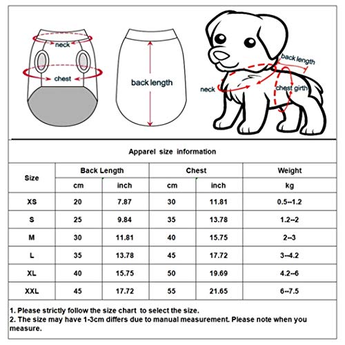 AMURAO Otoño Invierno Clima frío Chaleco para Perros arnés a Prueba de explosiones Ropa para Mascotas Impermeable sin Mangas cálido