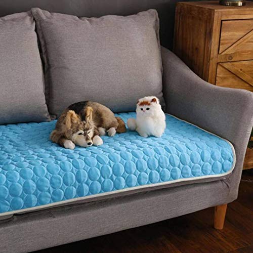 AMURAO Summer Pet Dog Cooling Mat Manta de Hielo Gatos Sofá Cojín Ropa de Cama Mascotas Cama para Dormir Productos para Mascotas Accesorios