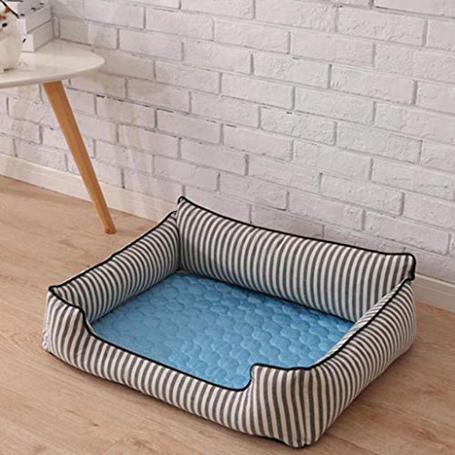 AMURAO Summer Pet Dog Cooling Mat Manta de Hielo Gatos Sofá Cojín Ropa de Cama Mascotas Cama para Dormir Productos para Mascotas Accesorios