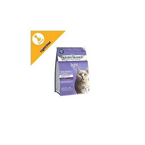 Arden Grange Comida ligera para gato con pollo (4 kg, 6 unidades)