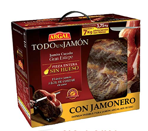 Argal, Jamón (Curado, Con jamonero), 3750 gr