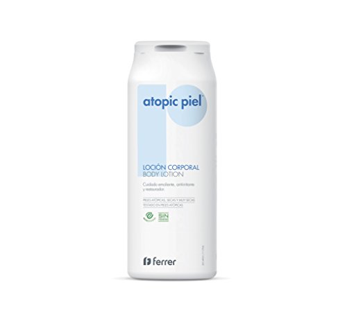 Atopic Piel Loción Corporal 200ml - Loción Corporal de Uso Diario para pieles atópicas, Piel Seca y Eccema. Rápida absorción.