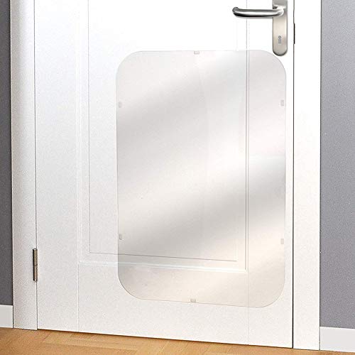 ATpart - Protector de arañazos de perro para puertas, para cortar y crear tú mismo un marco de puerta transparente, como protección para sofá, pared, perfecto para uso interior y exterior