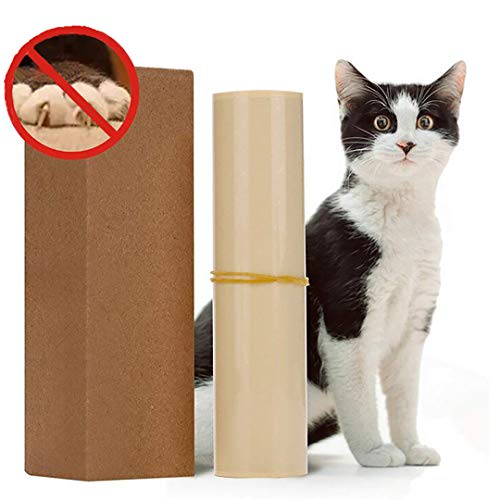 Authda - Protectores de Muebles para Gatos Reutilizables, Flexibles, Protectores para sofá y Puertas de Madera, Protectores de arañazos para Gatos, protección de Muebles tapizados