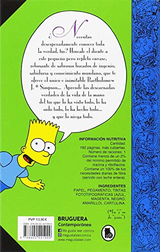 Bart Simpson. Guía para la vida (Los Simpson): Un mini-libro para los perplejos