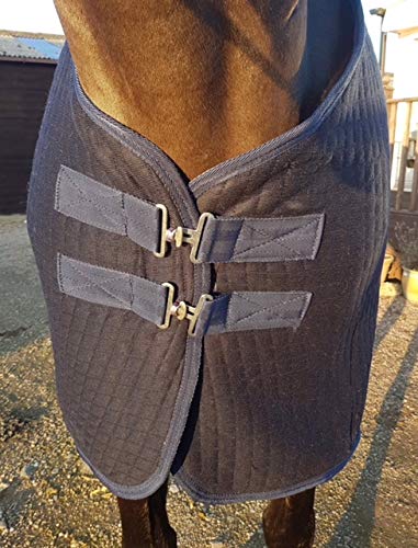 BAX Equine - Alfombra térmica de Viaje para Caballo de Forro Polar de 1,5 m