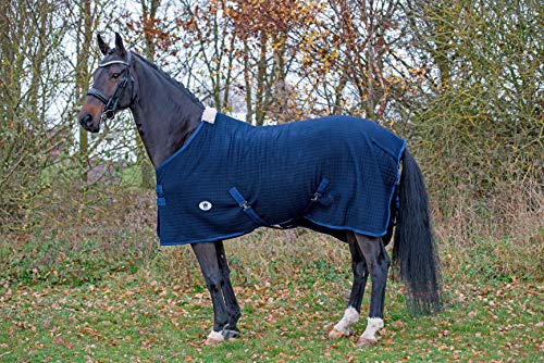 BAX Equine - Alfombra térmica de Viaje para Caballo de Forro Polar de 1,5 m