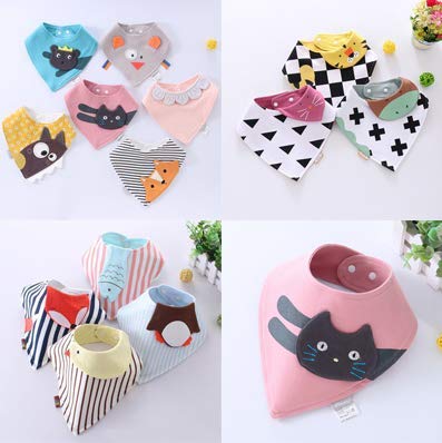 BBLL 30PCS Cute Catoon Animal Pet Puppy Dog Cat Bandanas Ajustable Kids Baby Dog Cat Scarf Bibs Accesorios para Mascotas Productos para Mascotas