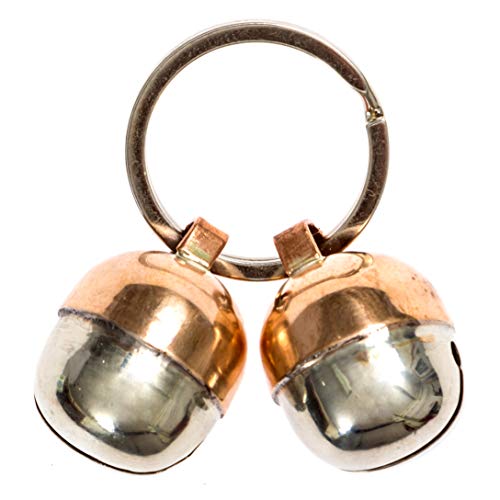 Beau's Bells 2 campanas de perro extra fuertes para gato y gato, ahorra pájaros y vida silvestre de lujo, cobre niquelado