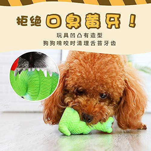 BJGKVH Mascota Perro Juguete molienda Dientes Perro Juguete mordida Sonido Perro Oro Pelo Peluche Perro pequeño Perro Kirky Suministros de Mascotas Kirky 10.5 x 7.8cm Un