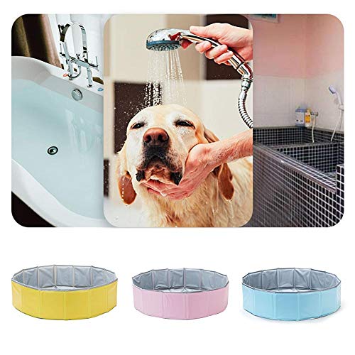 bloomma Tina De Baño Plegable - Tina De Baño Plegable para Perros/Gatos - Piscina De Baño para Mascotas Piscina para Mascotas SPA Box.