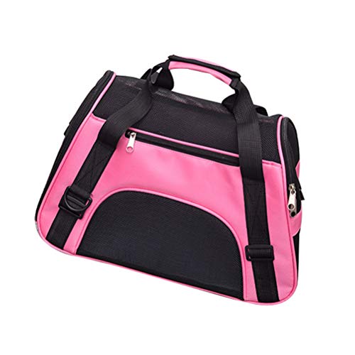 Bolsa de Transporte de Mascotas Plegable Impermeable portátil Transpirable Malla de Oxford Fuera del Perro Gato Bolsa de Viaje